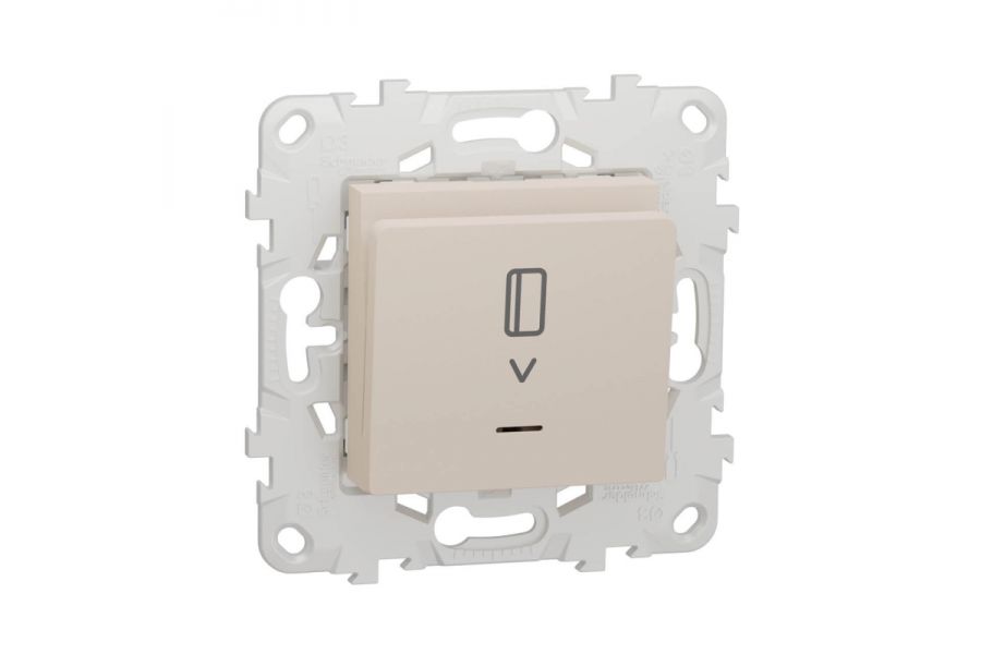 Выключатель карточный Schneider Electric Unica New NU528344