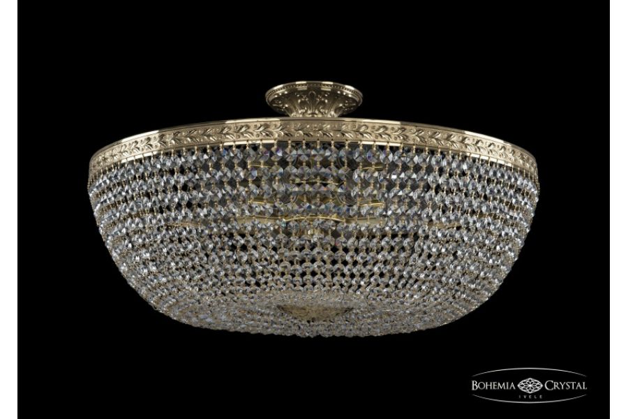 Люстра на штанге Bohemia Ivele Crystal 19051/55IV G