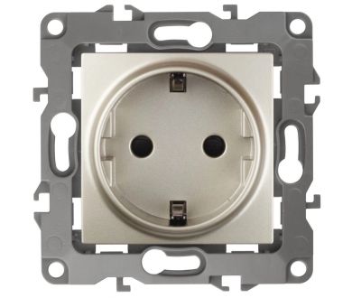 Розетка ЭРА 12 2P E Schuko 16A 250V 12-2001-04 Б0014684