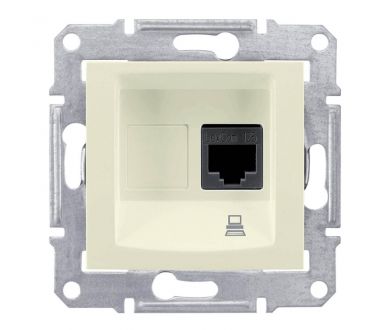 Розетка компьютерная RJ45 Schneider Electric Sedna UTP SDN4700147