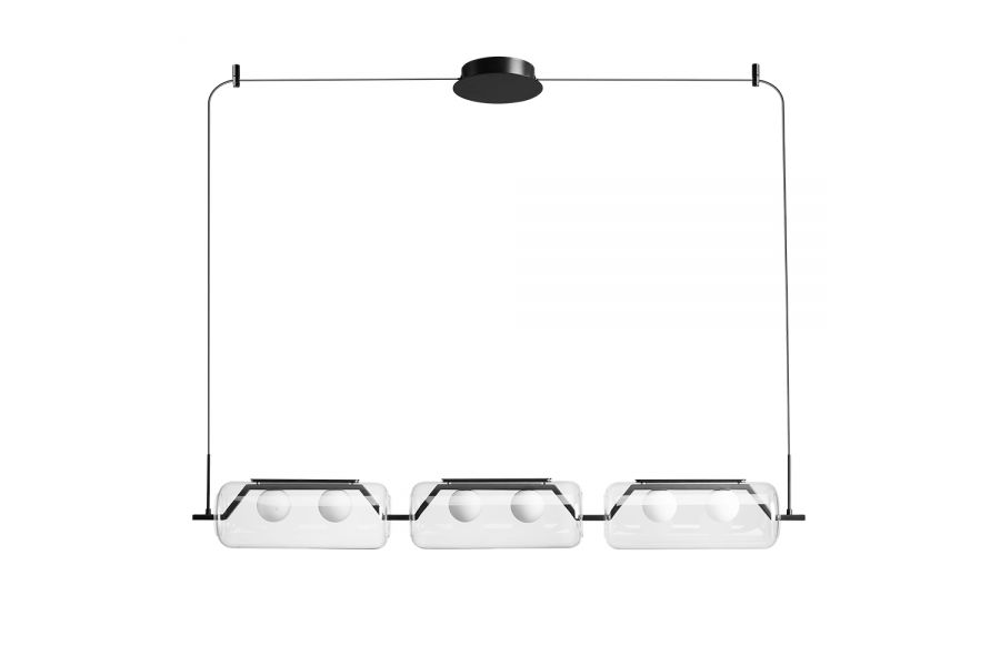 Подвесной светильник Arte Lamp Geneva A2341SP-6BK