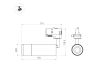 Трековый трехфазный светильник Arlight LGD-GESTIA-TRACK-4TR-R51-10W Day4000 (BK-NI, 25-50 deg, 230V) (IP20 Металл) 059384