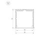 Профиль Arlight ARH-POWER-W35-2000 ANOD 016138