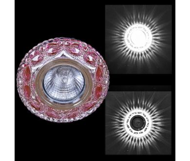 Встраиваемый светильник Reluce 00757-9.0-001CN MR16+LED3W CL+PK
