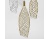 Каскадная люстра Eurosvet Ruche 90352/6 золото/хром a069061