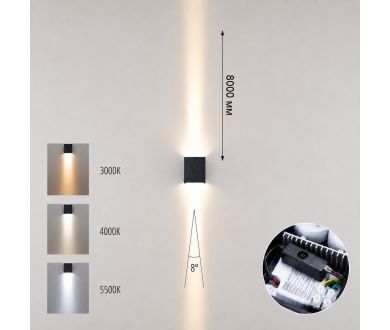 Уличный настенный светильник Odeon Light Nature Arrow 7188/10WLP