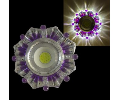 Встраиваемый светильник Reluce 42235-9.0-001PL MR16+LED3W CL/PP