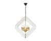 Подвесная люстра Lumina Deco Crulia LDP 8005-6 BK+MD