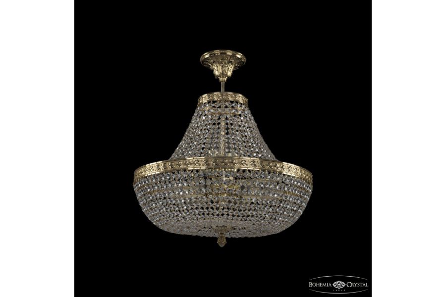 Потолочная люстра Bohemia Ivele Crystal 19051/H1/45IV G C1