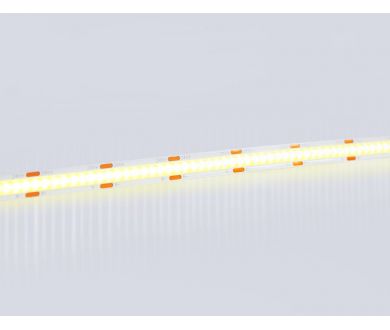 Светодиодная лента Ambrella Light Illumination COB 608Led/ 12W m/ 24V IP20 CCT 3000-6500K/ 5m*8mm*2.2mm (3 конт.) GS4901