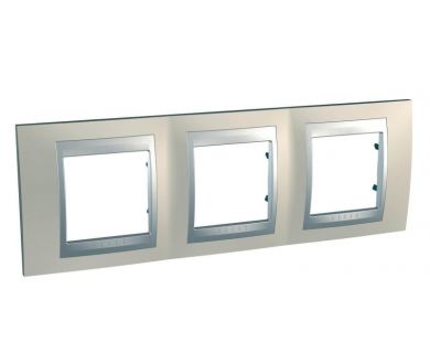 Рамка 3-постовая Schneider Electric Unica Top MGU66.006.095