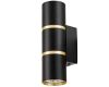 Настенный светильник Lampit Asti TS TK40-W2 BK+GD