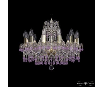 Подвесная люстра Bohemia Ivele Crystal 1410/12/160 G V7010