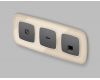Лицевая панель для HDMI розетки Ambrella Volt Omega OP6640