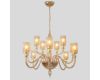 Подвесная люстра Crystal Lux SILVESTRO SP12 AMBER