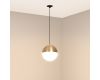 Подвесной светильник Arlight SP-EMISFERO-HANG-BUILT-R150-11W Warm3000 (GD, 170 deg, 230V) 056592