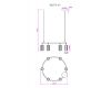 Подвесная люстра Myfar Alex MR2170-6P