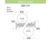 Уличный настенный светильник Fumagalli Bisso/G250 G25.131.000.WYE27