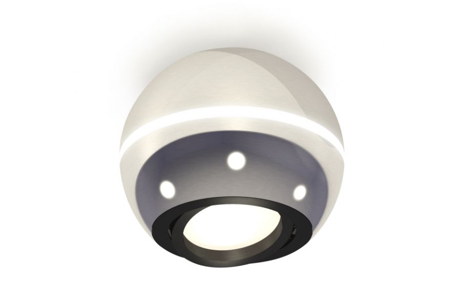Накладной поворотный светильник с дополнительной подсветкой Ambrella Light Techno XS1104010 (C1104, N7002)