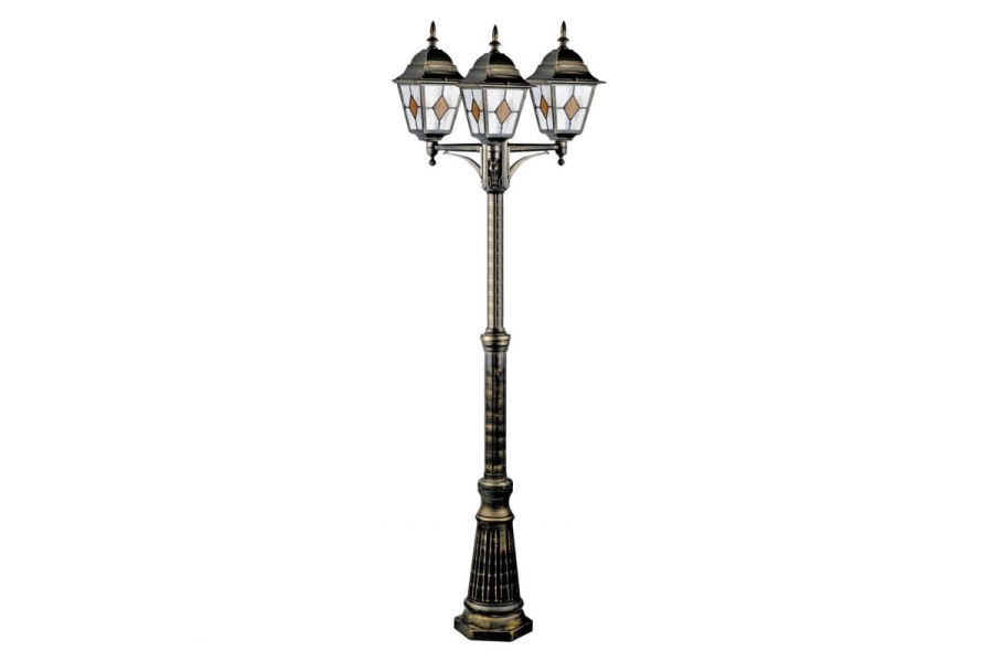 Садово-парковый светильник Arte Lamp Berlin A1017PA-3BN