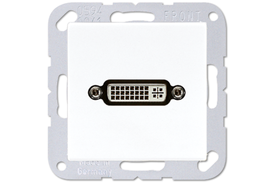 Розетка DVI Jung MAA1193WW