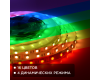 Комплект светодиодной ленты Apeyron 12В 14.4Вт/м smd 5050 60 д/м IP20 5 м RGB (блок, коннектор, контроллер) 10-33