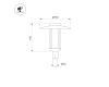 Уличный светильник Arlight ALT-MASAR-50W Warm3000 (BK, 130 deg, 230V) (IP65 Металл) 051860