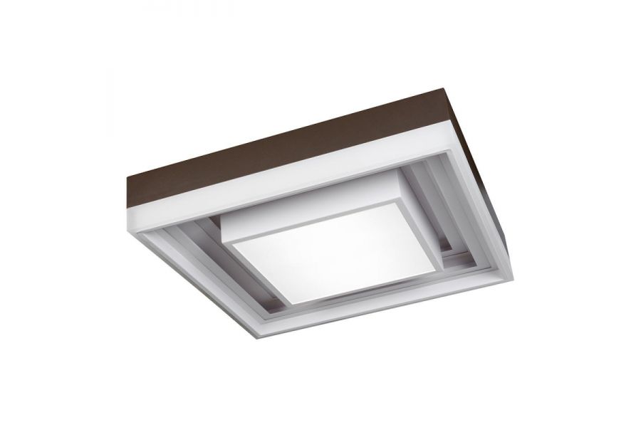 Потолочный светодиодный светильник iLedex Summery B6317-128W/520*520 WH