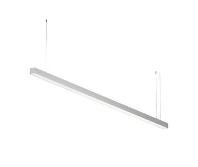 Линейный подвесной светильник Maytoni Technical 3000K 50x50 (Серебро, 2 м) LL312023