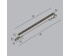 Трековый магнитный светильник Maytoni Points TR193-1-15W3K-M-B