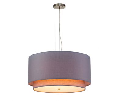 Подвесной светильник Indigo Nebbia 13020/3P Nickel V000353