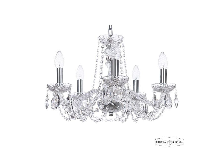 Подвесная люстра Bohemia Ivele Crystal 119/5/165 Ni