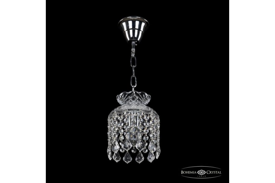 Подвесная люстра Bohemia Ivele Crystal 14781/15 Ni Leafs