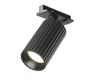 Трековый однофазный светильник Maytoni Calipso TR218-1-GU10-BK