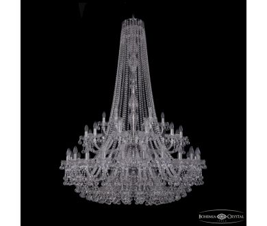 Подвесная люстра Bohemia Ivele Crystal 1409/24+12+6/460/h-174/2d Ni