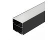 Алюминиевый профиль Arlight LINE-S-7575-2500 BLACK 041856 (отрез 2,5 м)