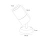 Уличный светильник Arte Lamp MISTERO A3304AL-1WH