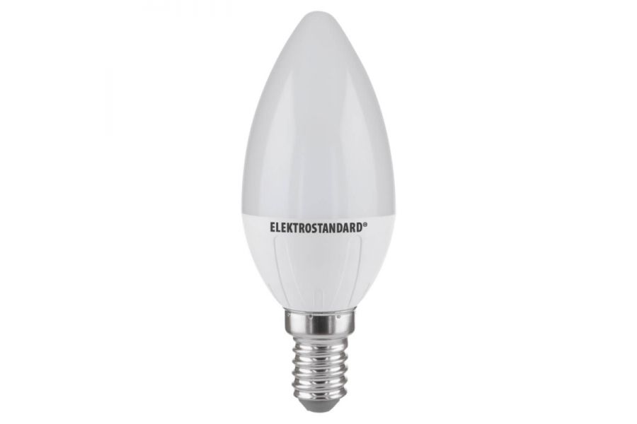 Лампа светодиодная Elektrostandard E14 8W 6500K свеча матовая 4690389152320