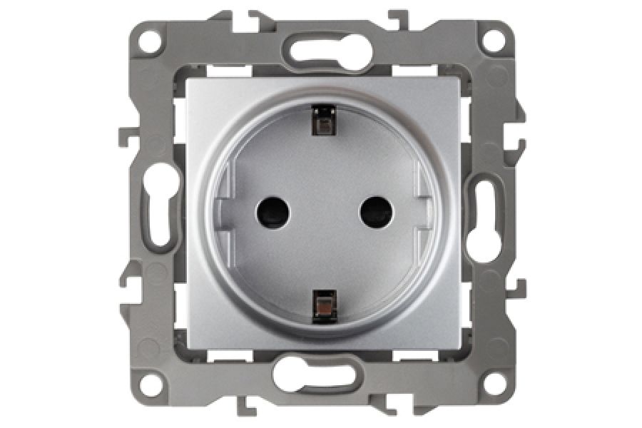 Розетка 2P+E Schuko Эра 12-2001-03 Б0014683