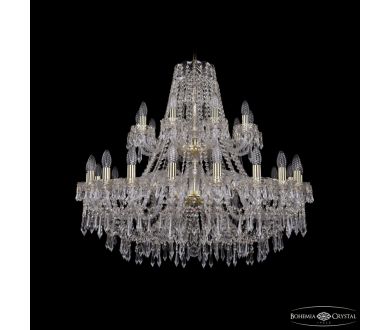 Подвесная люстра Bohemia Ivele Crystal 1403/20+10/360/2d G