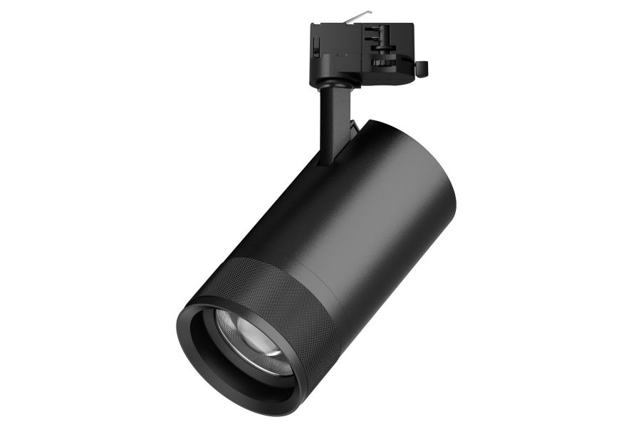 Трековый трехфазный светильник Quattro 20-55G с адаптером Lightstar Canno Pro C4407QT