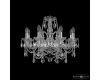Подвесная люстра Bohemia Ivele Crystal 1411/8/195 Ni Leafs