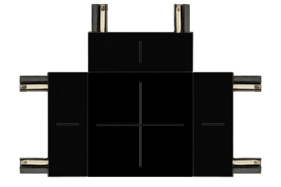 Коннектор Т-образный Эра TRM-S5-CT BK Б0059032