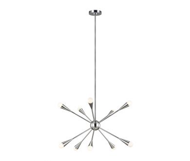 Люстра на штанге Feiss Jax FE-JAX10-PN