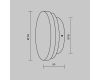 Настенный светильник Maytoni Basic Texture MOD461WL-L5GRK