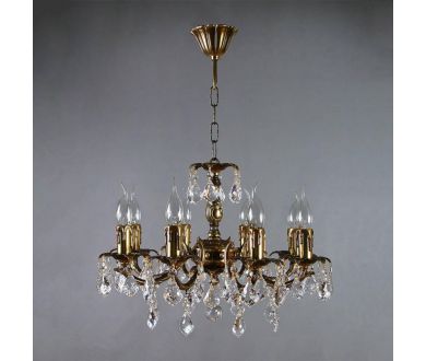 Подвесная люстра Ambiente Benisa 2226/8 PB New Leaf