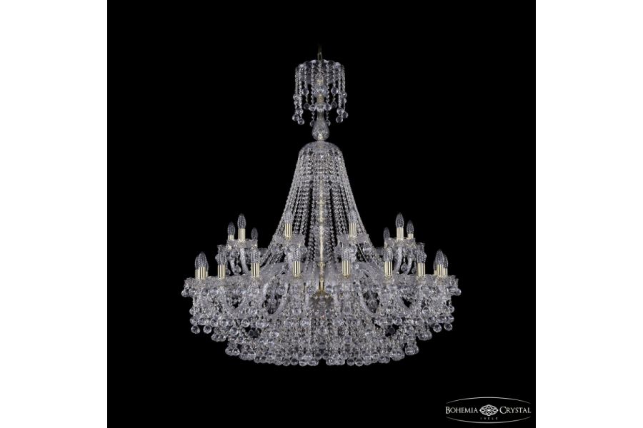 Подвесная люстра Bohemia Ivele Crystal 1409/20+10/400/XL-132 G