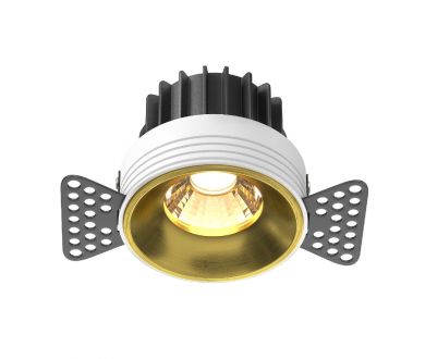 Встраиваемый светильник Maytoni Round DL058-12W3K-TRS-BS