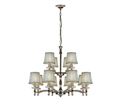 Купить Подвесная люстра iLamp Olivia 82336/8+4 CR Подвесная люстра iLamp Olivia 82336/8+4 CR