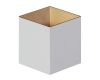 Уличный настенный светодиодный светильник Crystal Lux CLT 227W WH-GO